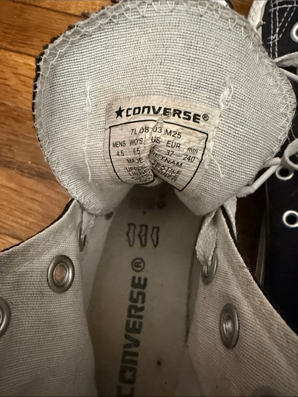 Converse Black High-Top Sneakers